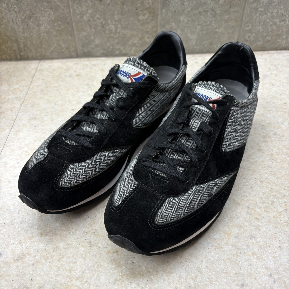 Brooks Heritage Vanguard Women's Retro Running Sneakers Black/Gray Size 9.5 B